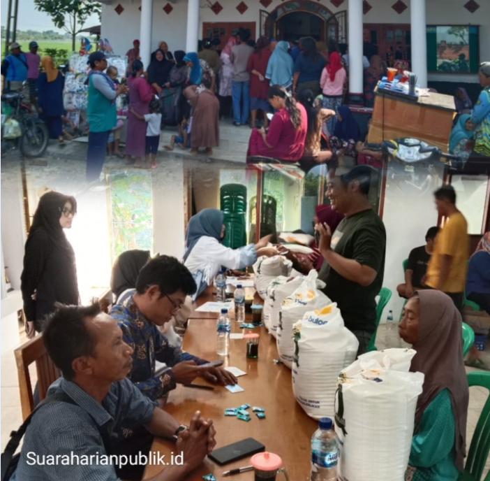 Pemerintah Desa Babakanjaya Serahkan Bantuan Beras untuk 625 Keluarga